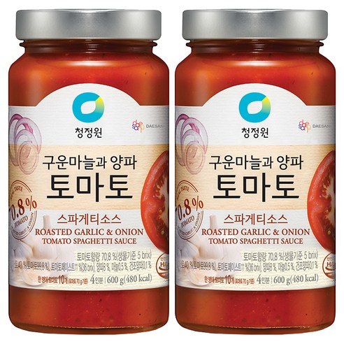 청정원 토마토 스파게티 소스 600g