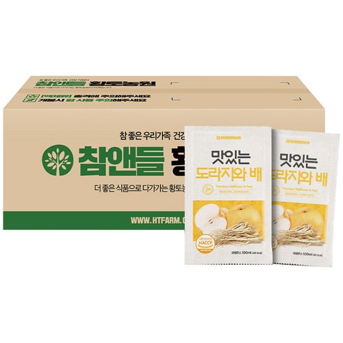 참앤들황토농원 맛있는 도라지와 배 100ml