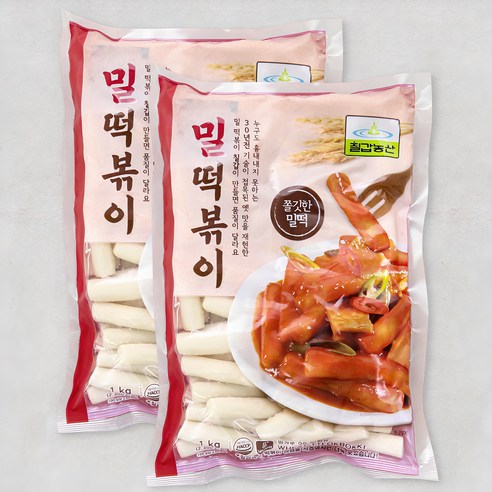 칠갑농산 밀 떡볶이