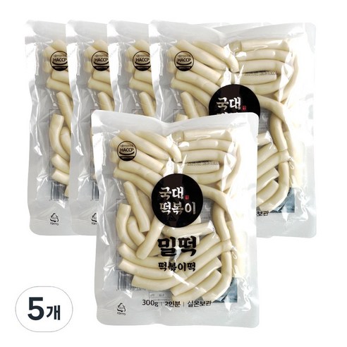 국대떡볶이 떡볶이떡 밀떡